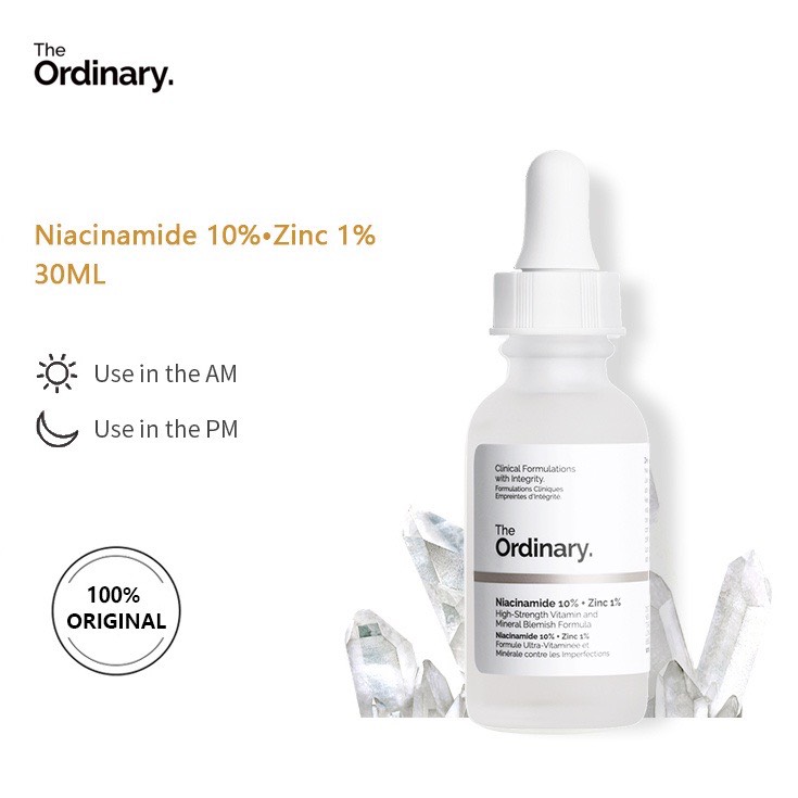 Tinh chất giảm thâm mụn The Ordinary Niacinamide 10% + ZinC 1%