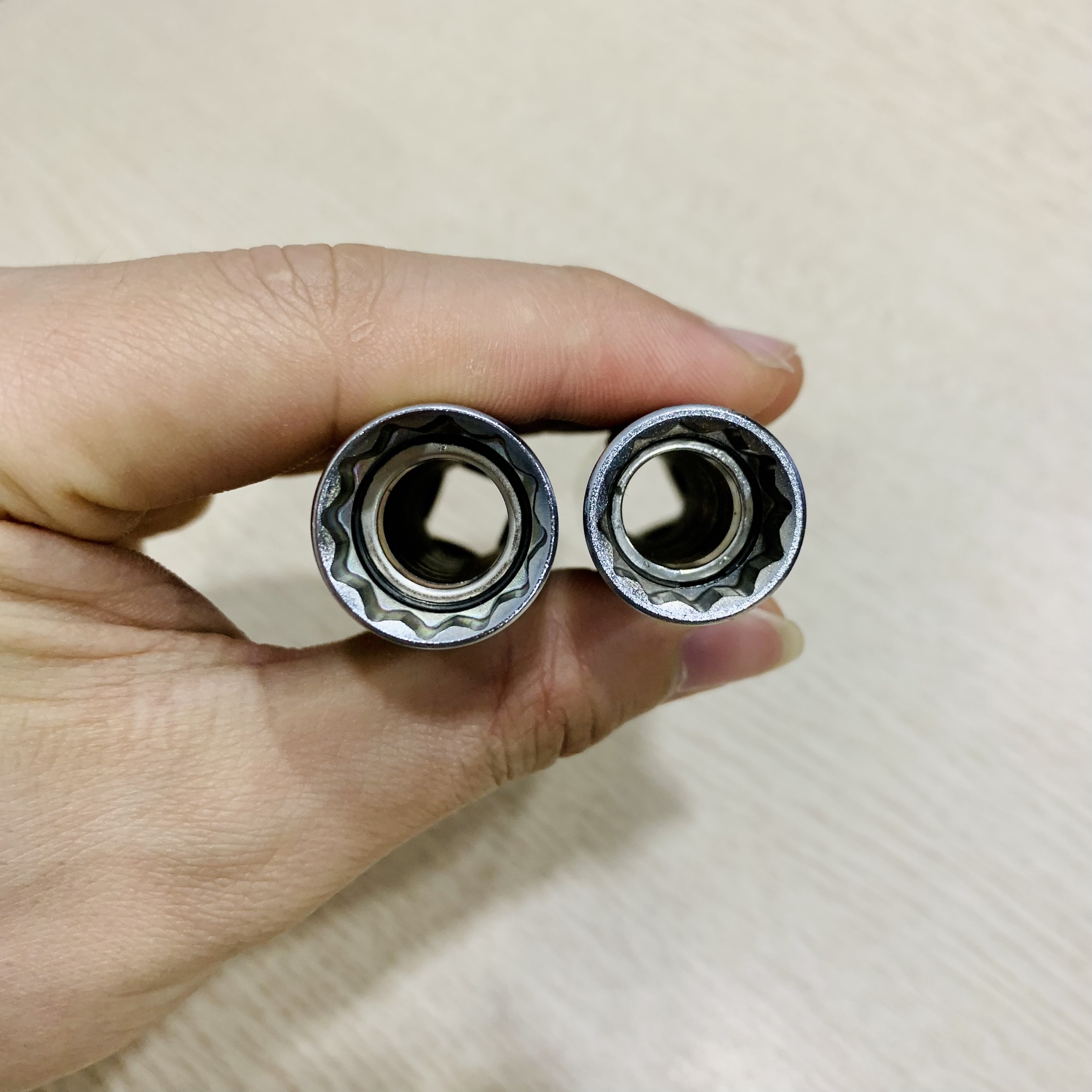 Khẩu tuýp mở Bugi có từ tính Koken nhật 3305P cỡ 14 và 16 loại 12 cạnh - Made in japan