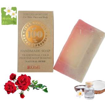 Xà bông dừa hoa hồng giảm mụn dưỡng da Coco Secret 100g