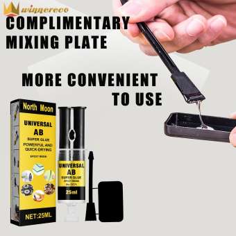 Keo Siêu Dính AB Thông Dụng Chống Nước 25Ml Keo Lỏng Nhựa Epoxy Keo Sửa Chữa Keo Dính Chắc Để Sửa Chữa Gỗ Kim Loại (Trong Suốt)