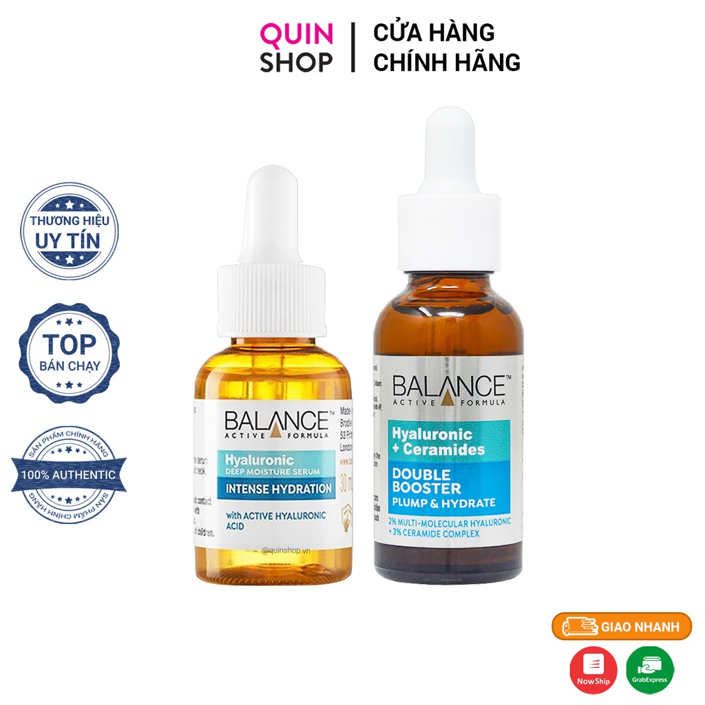 Tinh Chất Cấp Ẩm Balance Hyaluronic Deep Moisture Serum
