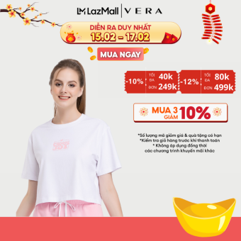 Áo crop top nữ Vera Cotton 4C in điểm - V0561
