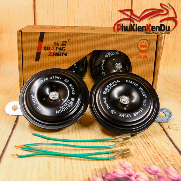 Còi đĩa 4s xe ô tô xe máy một cặp 12v