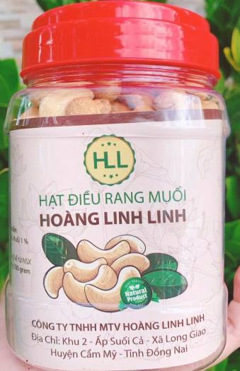 Hạt điều nguyên hạt sạch vỏ rang muối thơm ngon giòn béo, rang mới hàng ngày - Chuẩn xuất khẩu