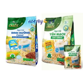 ComBo Bột Ngũ Cốc Yến Mạch Xuân An + Ngũ Cốc Dinh Dưỡng  Canxi  Xuân An 400gr