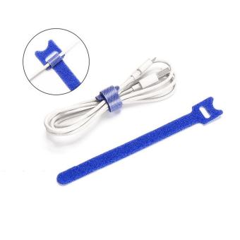 Combo 10 - Băng Gai Nhiều Màu Sắc Lựa Chọn -  Dính 2 Mặt Dây Cuốn Cáp, Bó Cáp, Làm Gọn Dây Sạc, Dây Cáp, Dây Tai Nghe, Tiện Dụng - TakyMall 5678