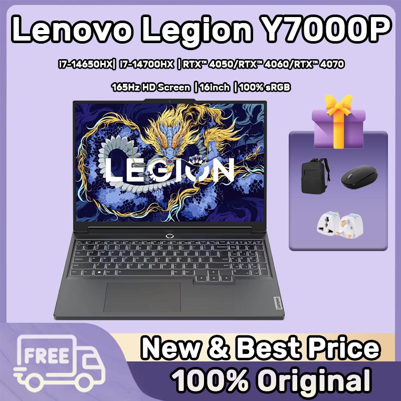 Lenovo Legion Y7000P Gaming Laptop With Intel Core I7-14650Hx, Rtx
