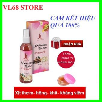 Xịt phụ khoa thảo dược, Dung dịch vệ sinh phụ nữ, se khít hồng hào - VL68 STORE