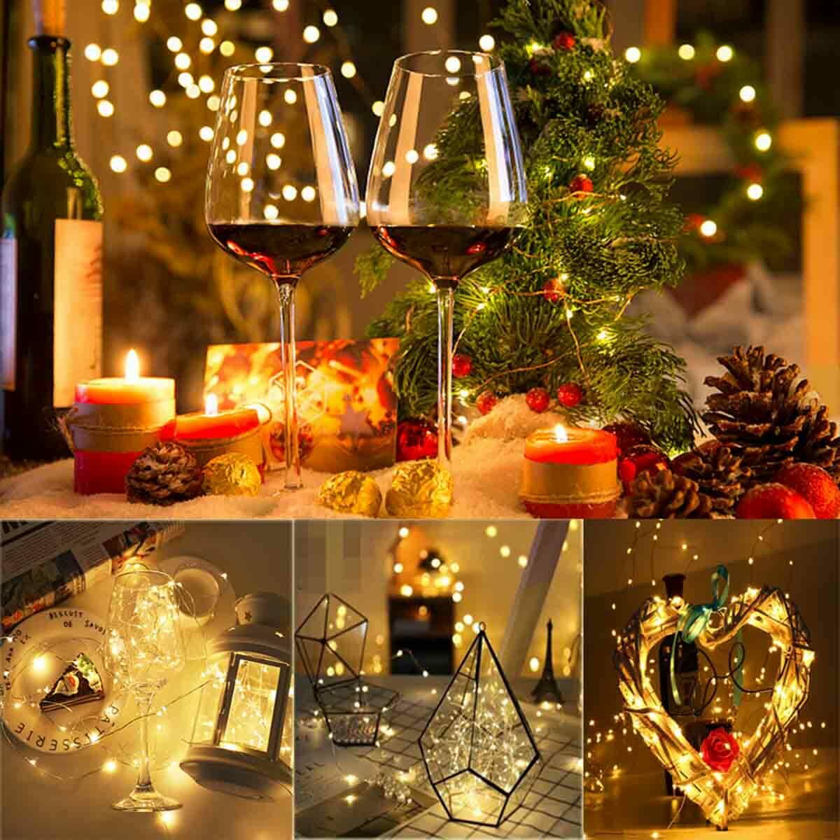Outdoor solar string light 22m 200leds 12m100leds 32m 300leds fairy ...