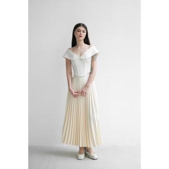 HOÀN TIỀN 15% - Chân váy xếp ly dài  MALIO SKIRT by RUBIES
