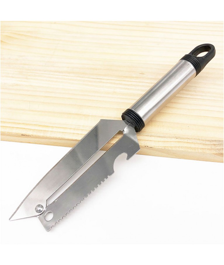 Dao nạo, gọt rau củ quả 2 lưỡi inox
