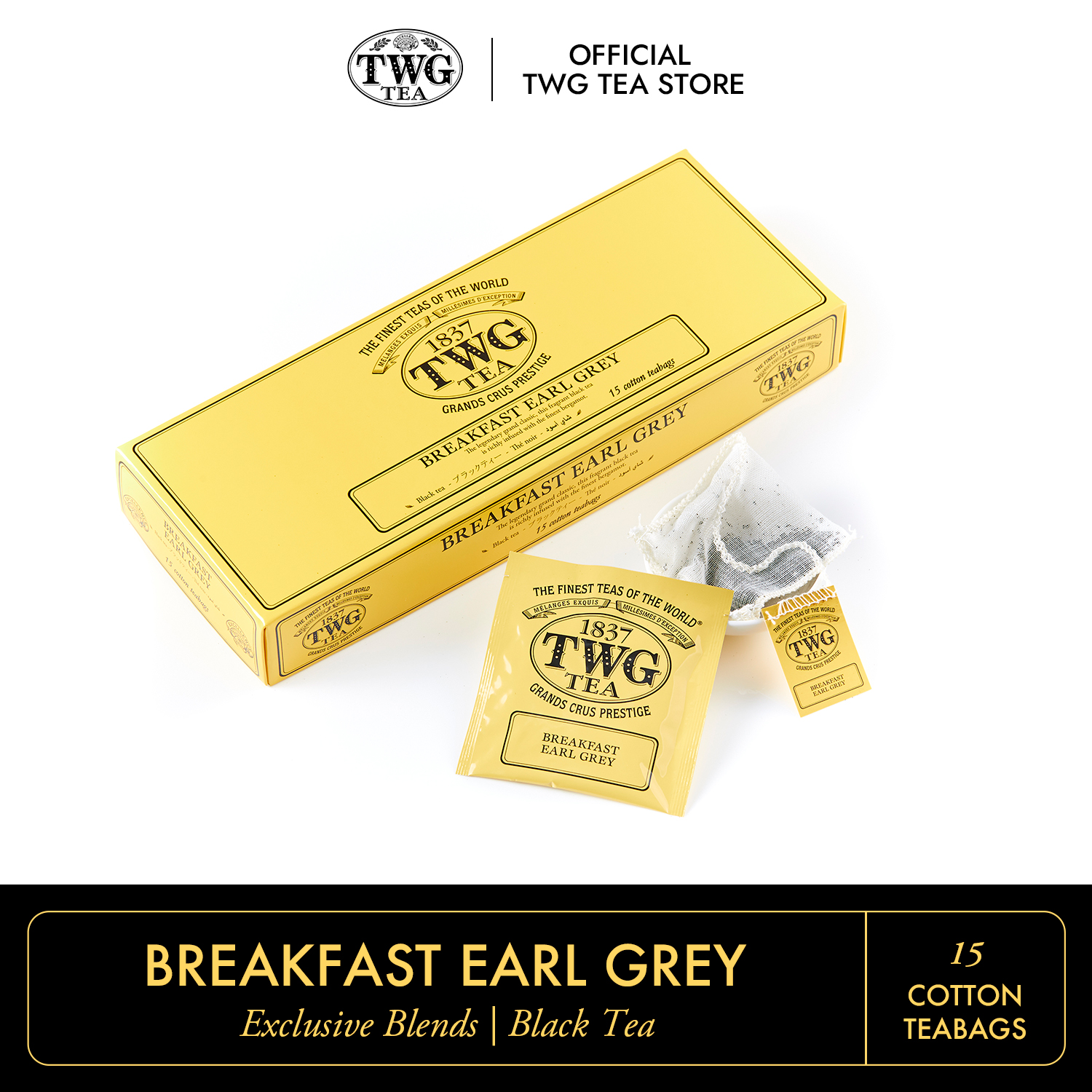 TWG Tea French Earl Grey キャンドル 190g TWG Tea French Earl Grey