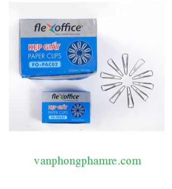 Combo 10 hộp kẹp giấy tam giác c62 thiên long - hộp 100 kim