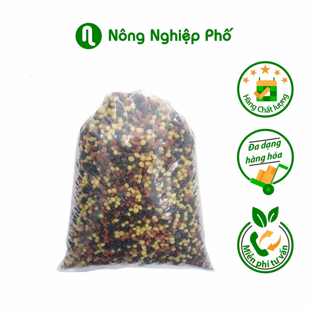 Phân bón npk đầu trâu 20-20-15 - túi 1kg - nông nghiệp phố