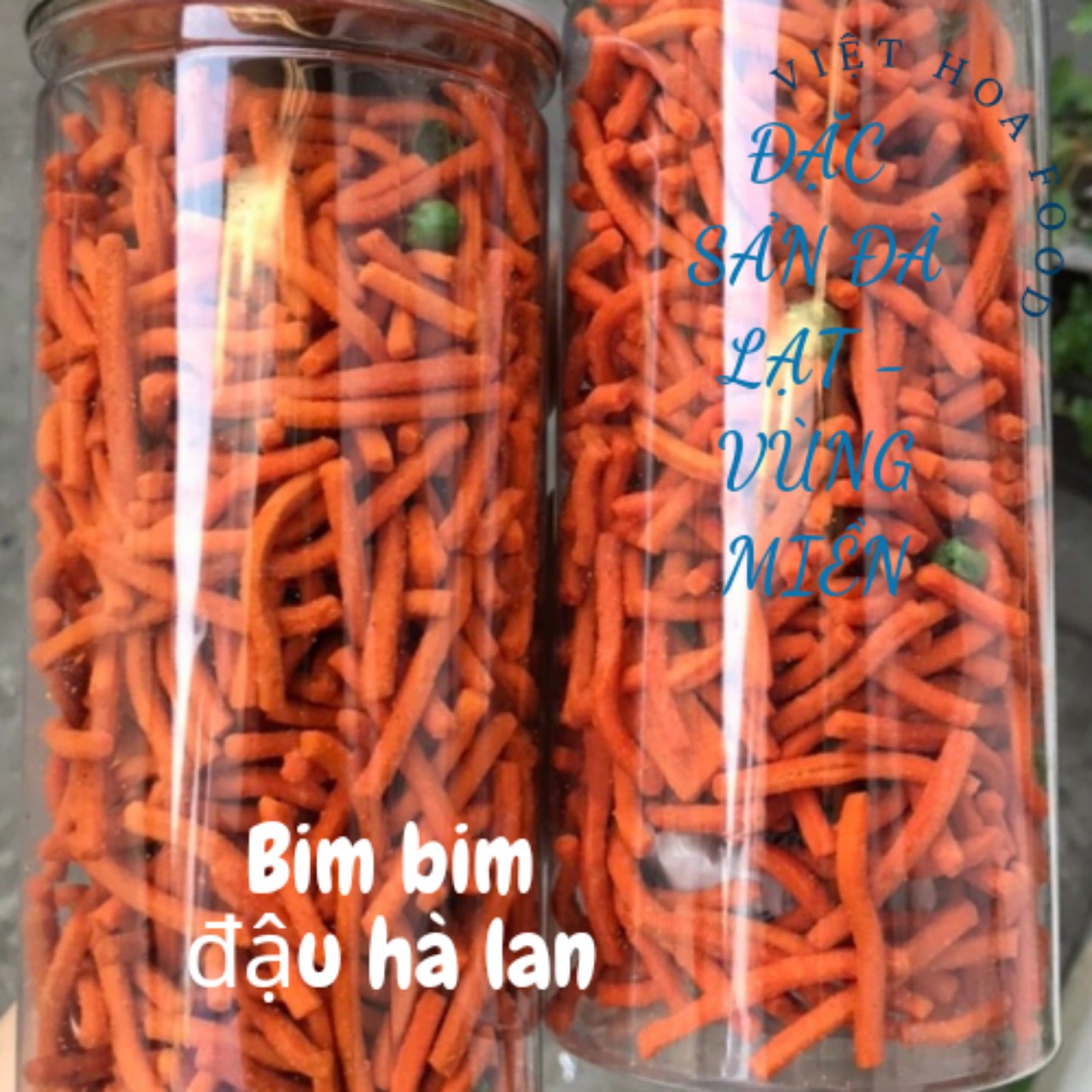 1 kg bimbim que mix đậu hà lan - ăn vặt tuổi thơ