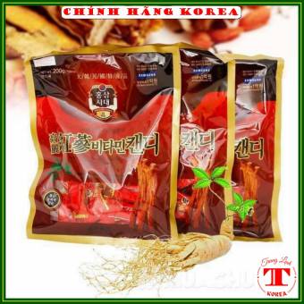 Kẹo hồng sâm dẻo hàn quốc, gói 200gr - Kẹo sâm mềm Samsung chính hãng, tranglinhkorea