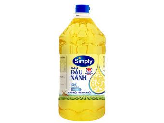 Dầu Ăn Simply Đậu Nành Chai 2 Lít