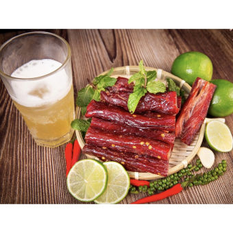 Nai gác bếp Tây Bắc - khô Nai sấy gác bếp chuẩn vị đặc sản Hà Giang gói 1KG