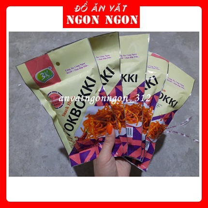 5 gói snack hình tokbokki siêu ngon dai dai đồ ăn vặt ngon cổng trường