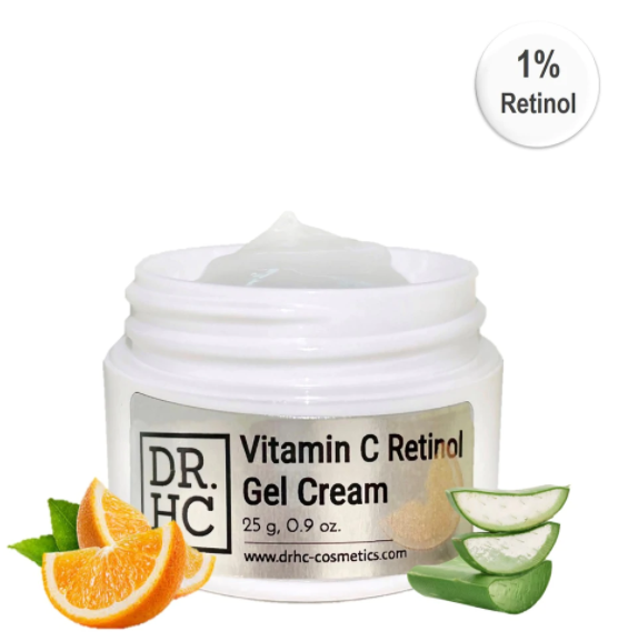 Kem dưỡng vitamin c retinol 1% ngừa mụn & thâm sạm nám dr.hc vitamin c retinol gel cream 25g