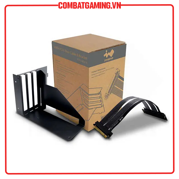 Bộ dựng vga inwin pci-e riser cable 4.0 & bracket