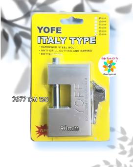 Ổ khóa chống cắt ngang Yofe 90mm