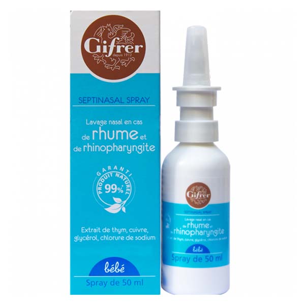 Xịt mũi kháng viêm cho trẻ Gifrer Septinasal Spray 50ml
