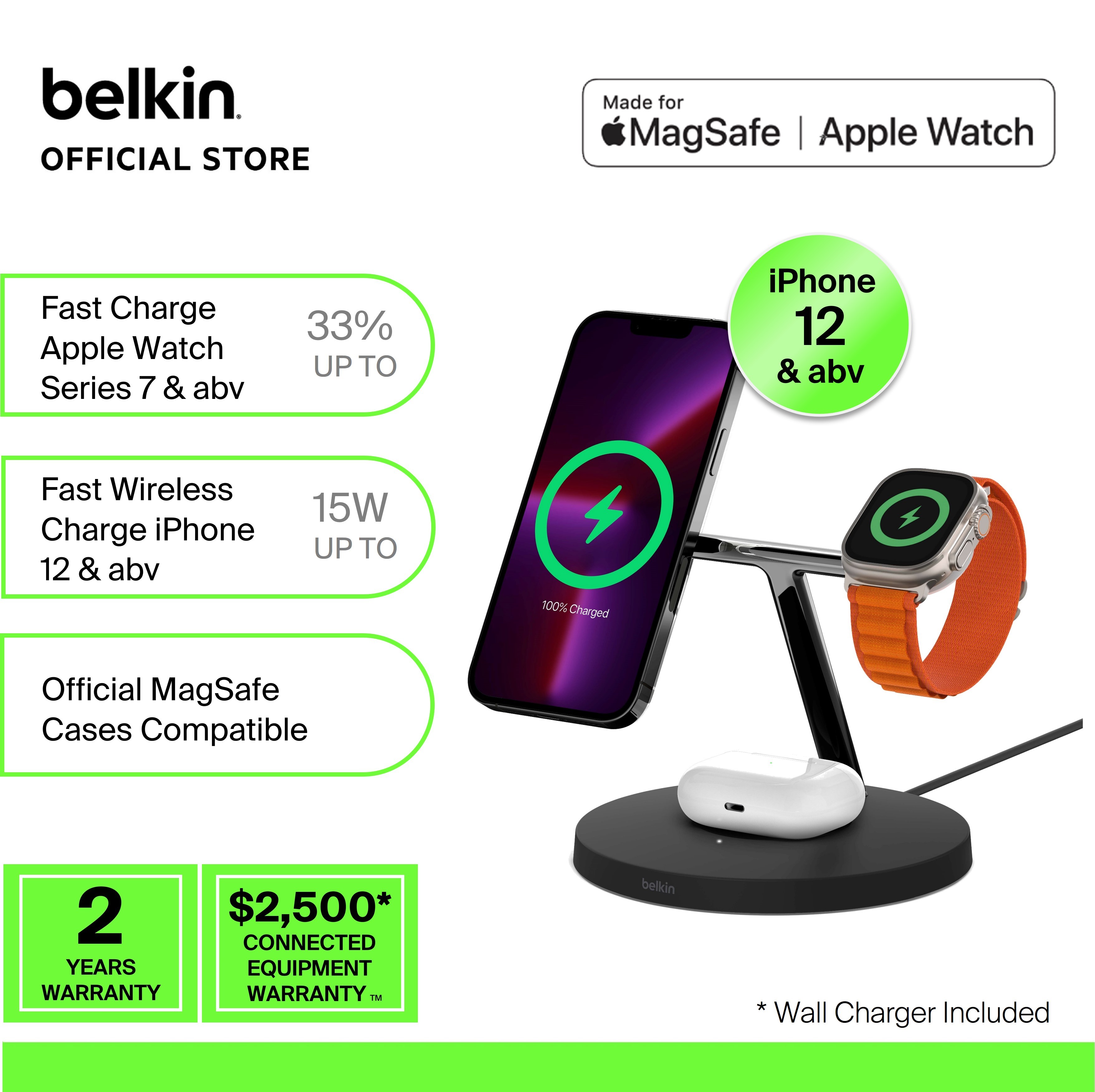 Belkin Wireless Charger Apple Watch - Best Price in Singapore