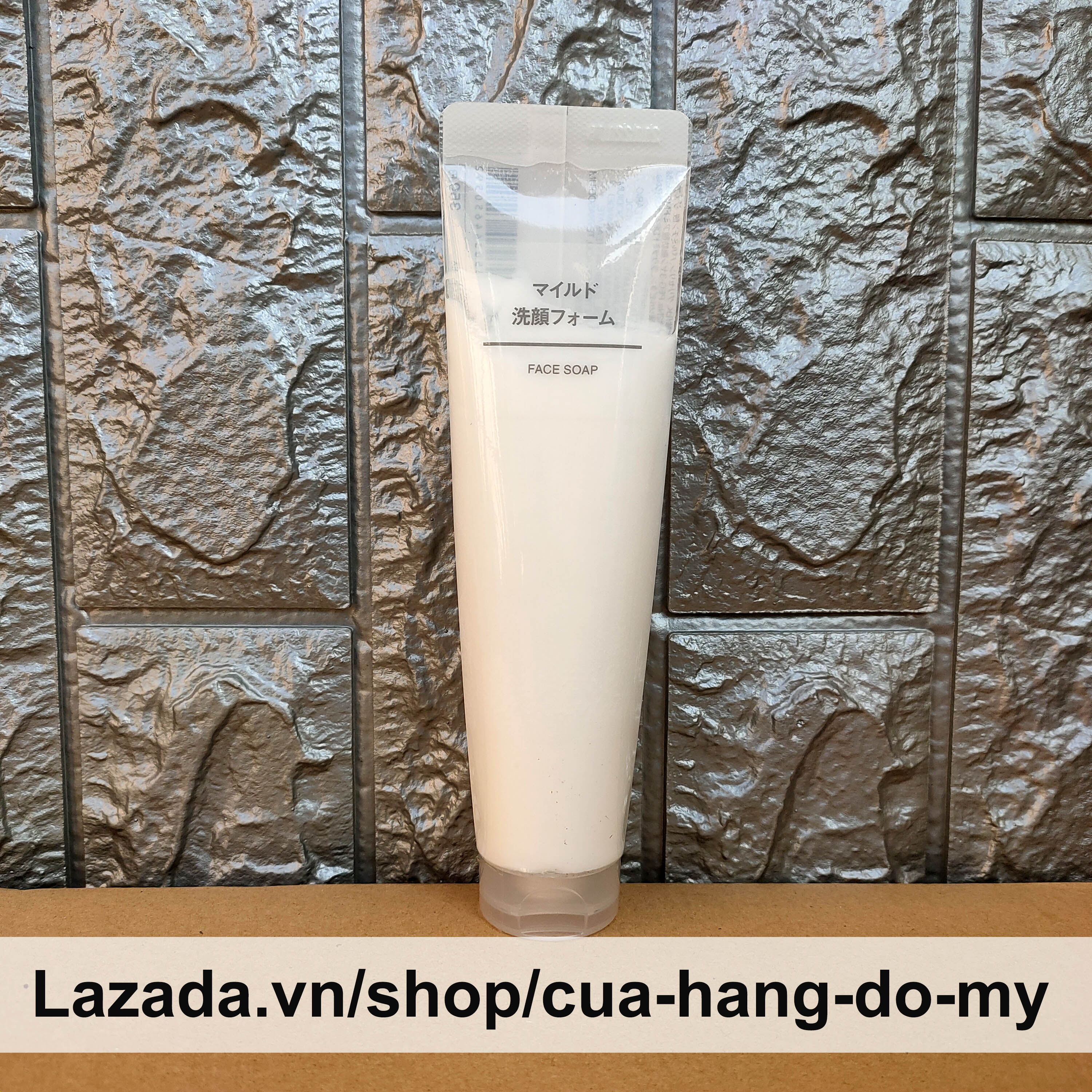 Sữa rửa mặt tẩy tế bào chết Muji Face Soap Scrub 120g của Nhật - Shop Hong1008