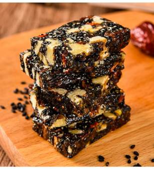 Combo 1000g Bánh óc chó mè đen táo đỏ/Bánh Mè Đen Dinh Dưỡng Siêu Hạt Mè Đen,Táo Đỏ, Óc Chó, Kỷ Tử ít ngọt cực ngon