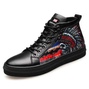 Giày nam cao cổ họa tiết độc lạ Hót 2021 - Ohazo! - G128