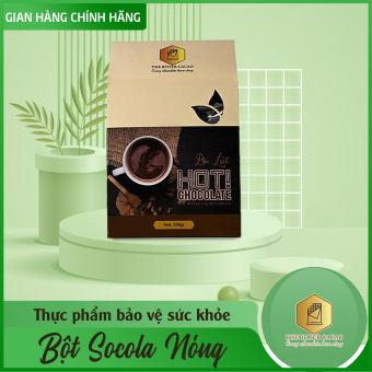 Bột socola nóng chocolate chính hãng The Bitter Cacao