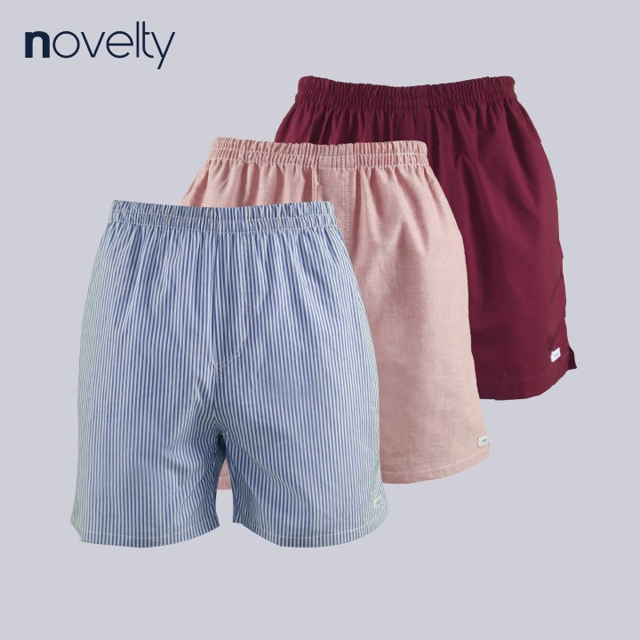 Combo 3 Quần đùi nam Novelty màu ngẫu nhiên