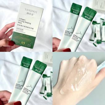 💕💕CHÍNH HÃNG💕💕 Hộp 20 Gói Mặt Nạ Ngủ Thạch Collagen Yanjiayi Giúp Nâng Cơ Mặt Bổ Sung Collagen Săn Chắc Da
