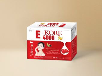 Viên Uống Đẹp Da Emily Vitamin E KORE4000 , Hỗ trợ Hạn chế lão hóa da, giảm khô da hỗ trợ làm đẹp da