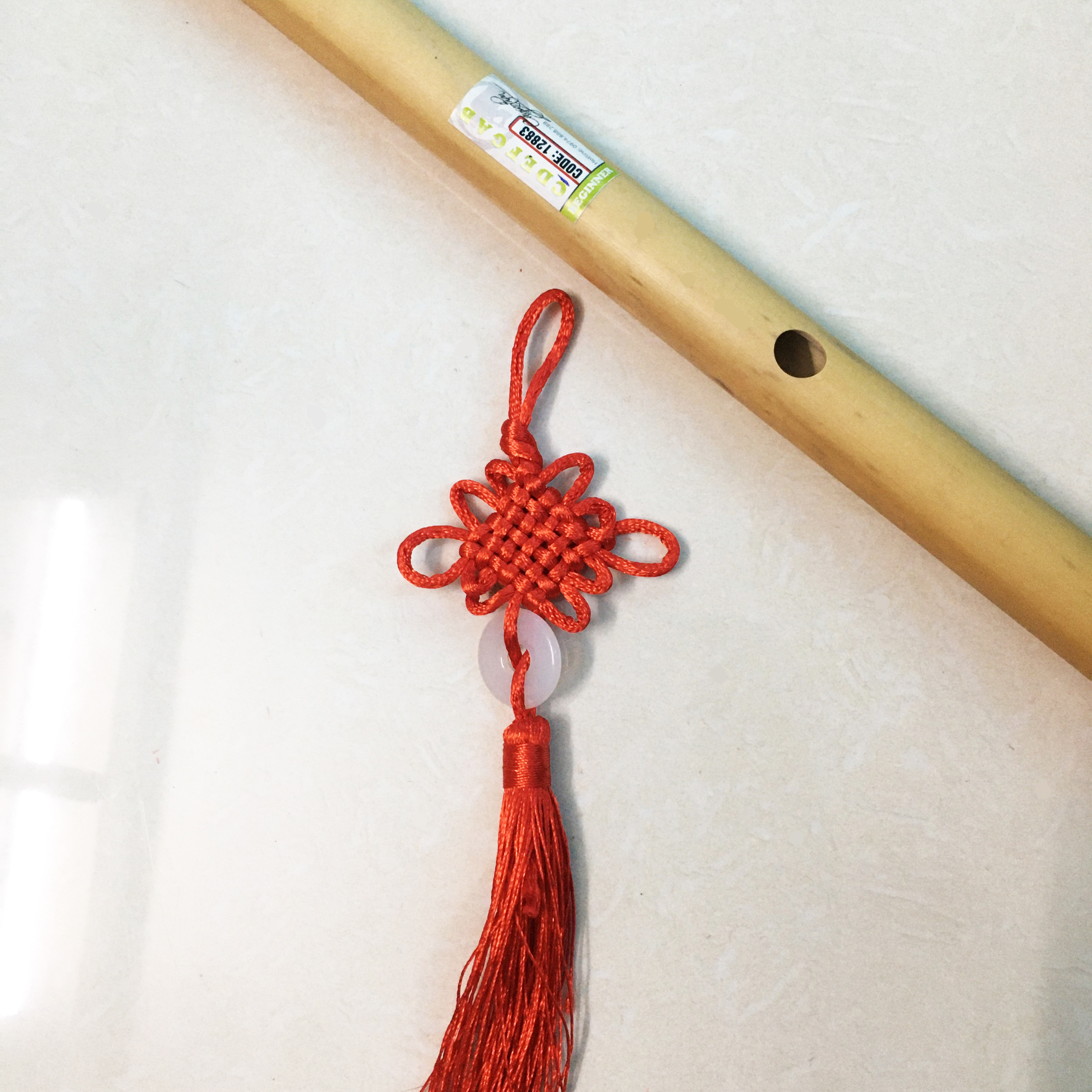 Dây treo sáo - Dây treo Dizi - giá rẻ màu đỏ - Sáo Trúc Bùi Gia - Dây treo trang trí