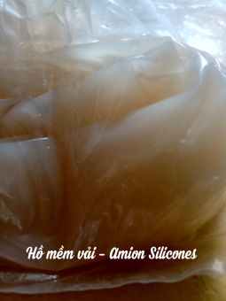 Hồ mềm vải - Amion Silicones. 1kg dạng nhũ tương.