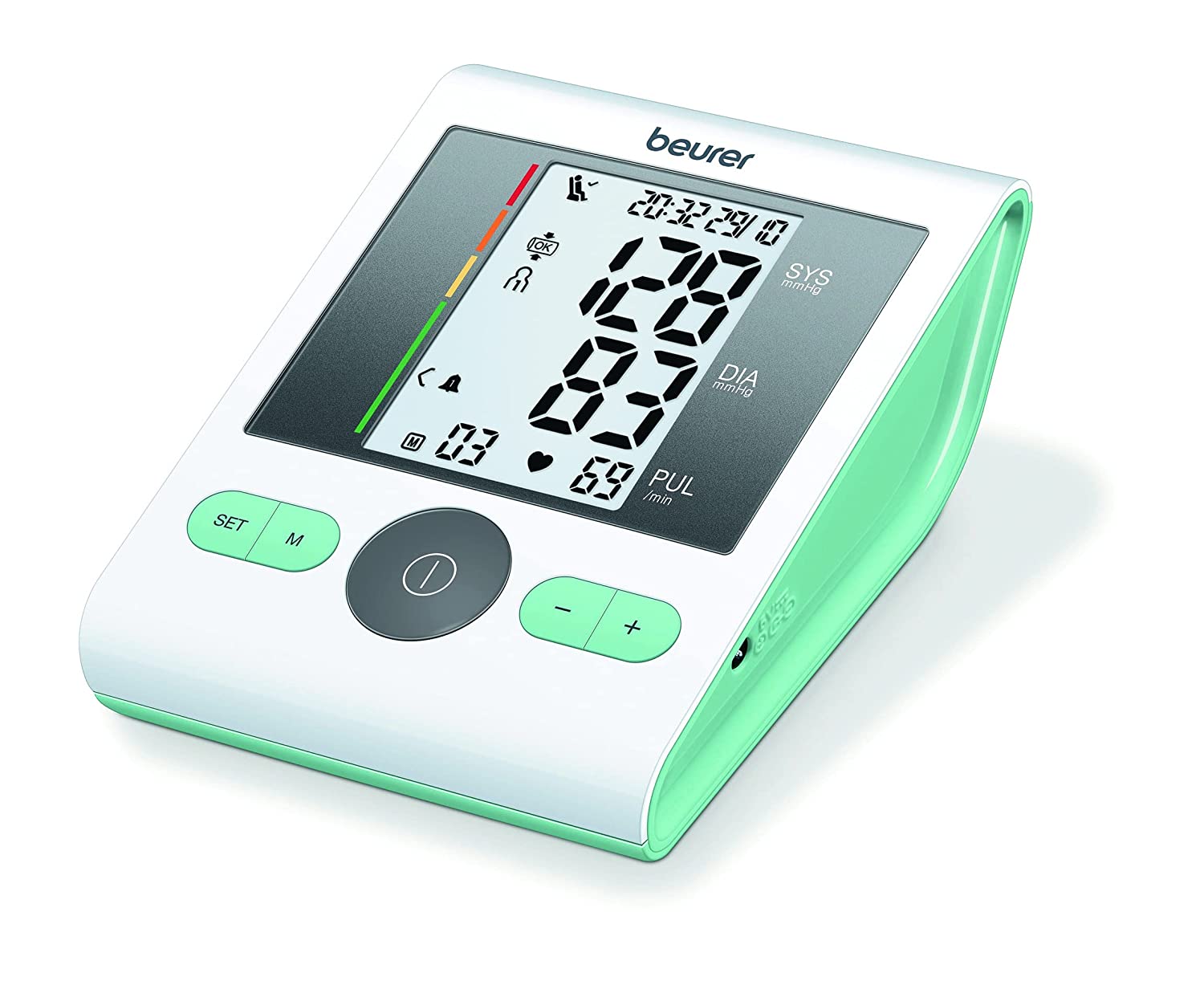 beurer arm blood pressure monitor