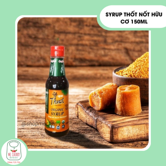 Mật Thốt Nốt, Syrup Thốt Nốt hữu cơ chai thủy tinh 150ml  (dùng kho cá, pha nước trái cây, làm bánh cho bé)