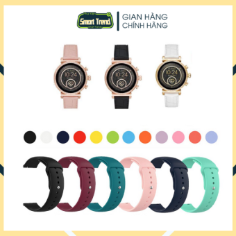 Dây Đeo Silicon Đồng Hồ Michael Kors Michael Kors Access Gen 4 MKT5067 MKT5068 MKT5069 Silicon Dẻo chốt tháo nhanh