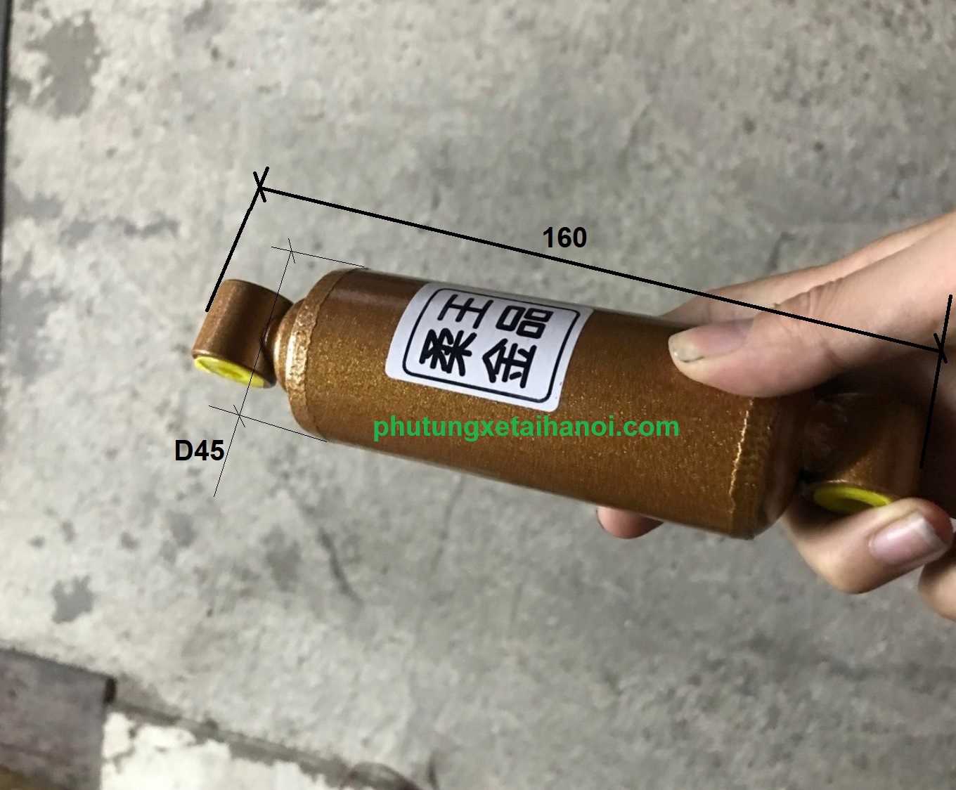 Xy lanh ghế hơi, ty thụt ghế hơi xe tải