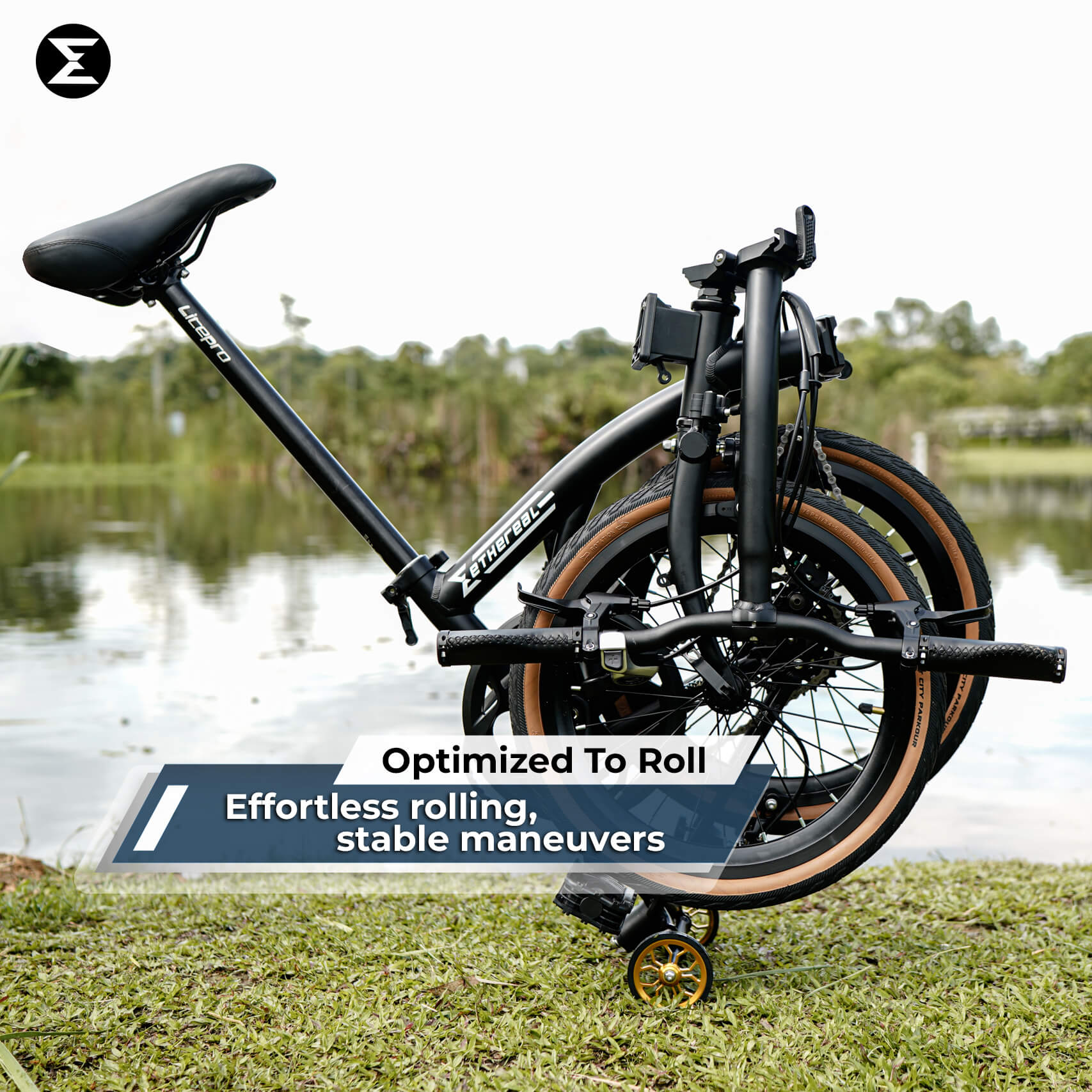 ‍️ Singapore - Ethereal A7 Trifold Folding Bike – Ultra Lightweight 10.5KG, Shimano 7-Speed, Rust-Resistant Aluminum · v6