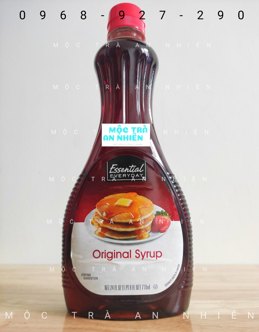 Xi rô bắp country orginal kitchen syrup maple 710m mộc trà food