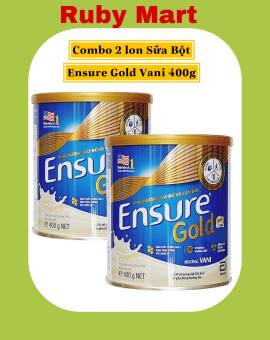 Combo 2 lon Sữa Ensure Gold Hương Vani lon 400g