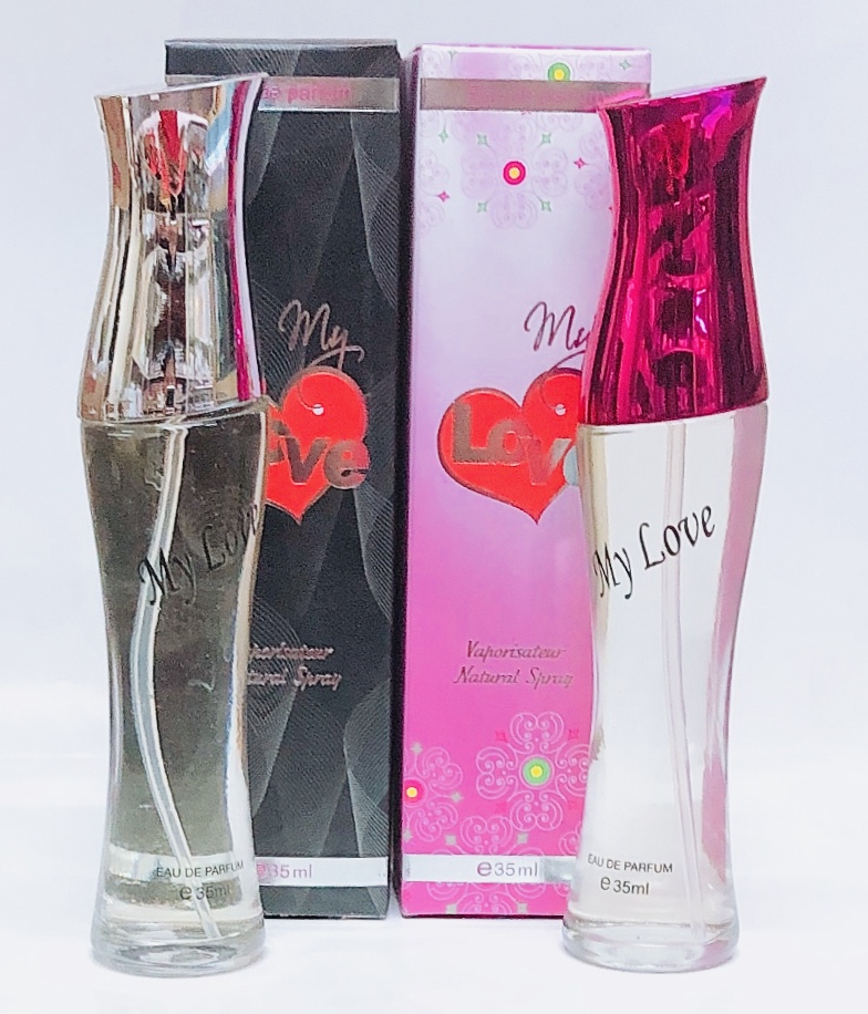 Nước hoa mylove màu hồng đậm 35ml