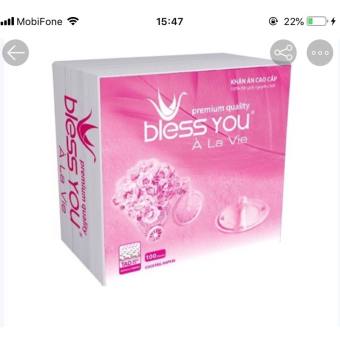 Khăn ăn bless you 23*23