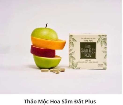 Giảm Cân Hoa Sâm Đất Plus