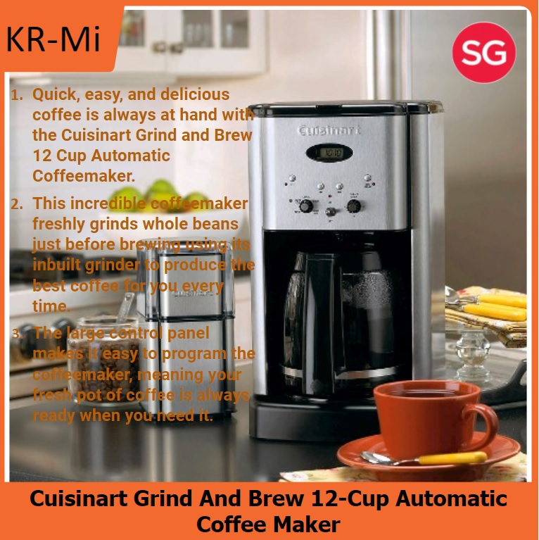 best grind for cuisinart coffee maker
