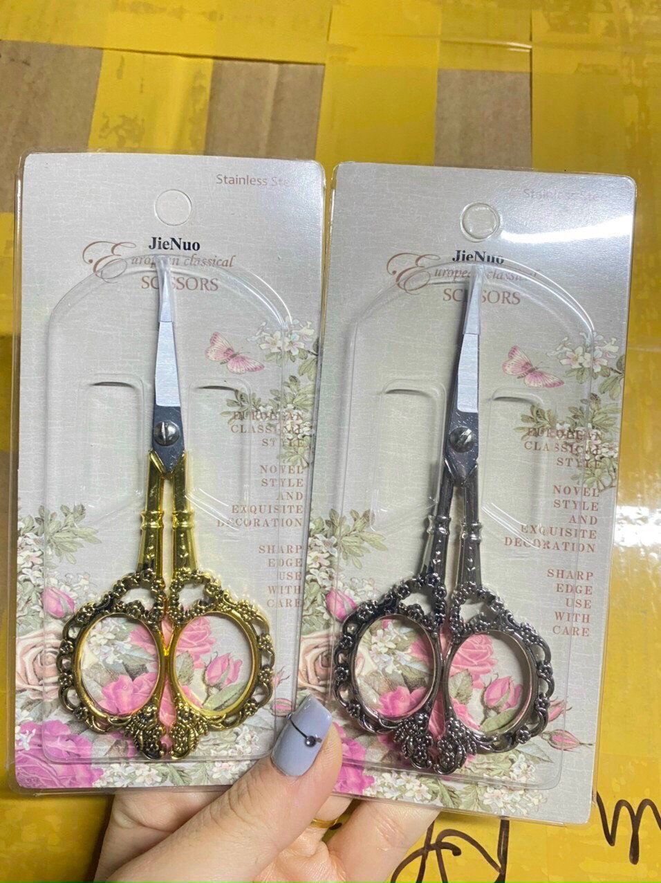 Kéo hoàng cung cắt from móng giả loại xịn - Siêu bén - Nail 937