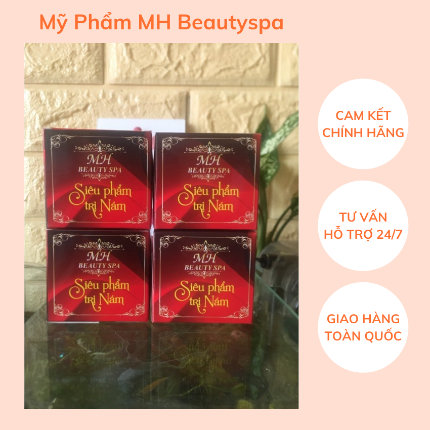 Kem dưỡng da MH Beauty Spa, kem dưỡng da căng bóng và tươi trẻ, thu nhỏ lỗ chân lông hiệu quả, kem tái tạo da, kem trẻ hóa da